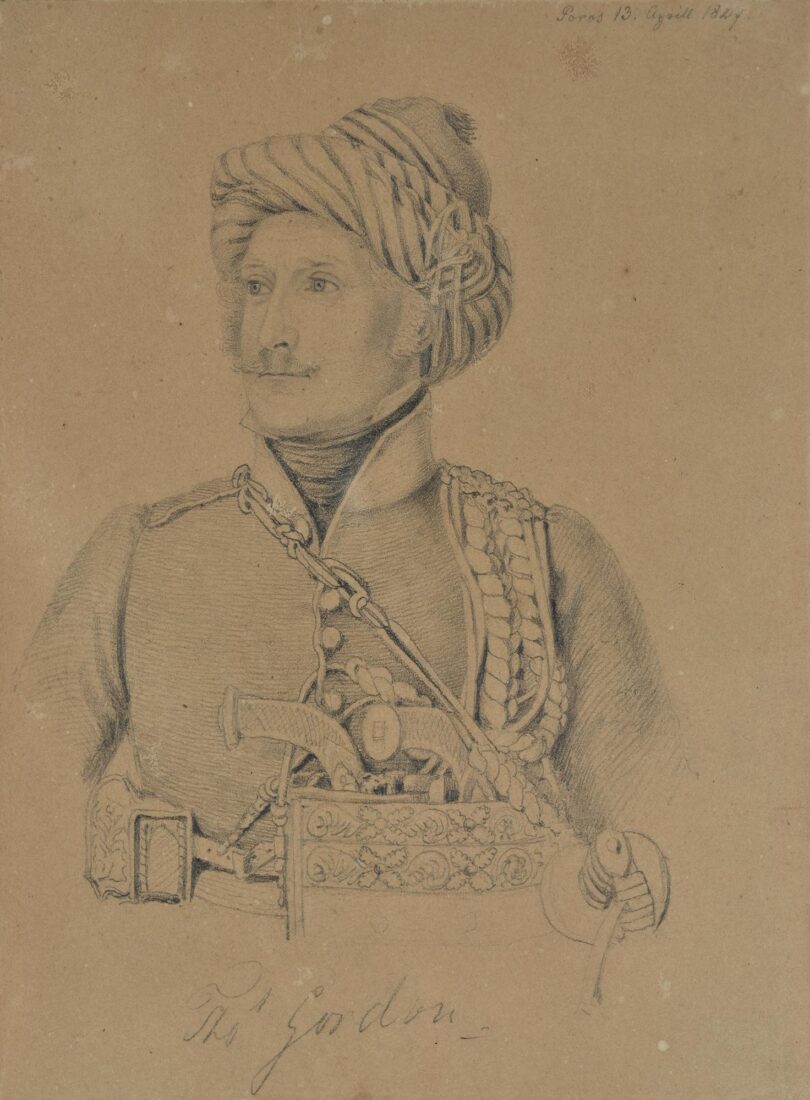 Colonel Thomas Gordon in Poros - Krazeisen Karl