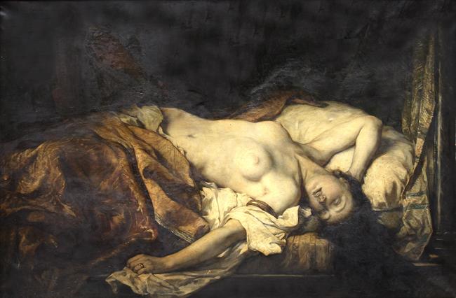 Female nude - Jans Edouard de