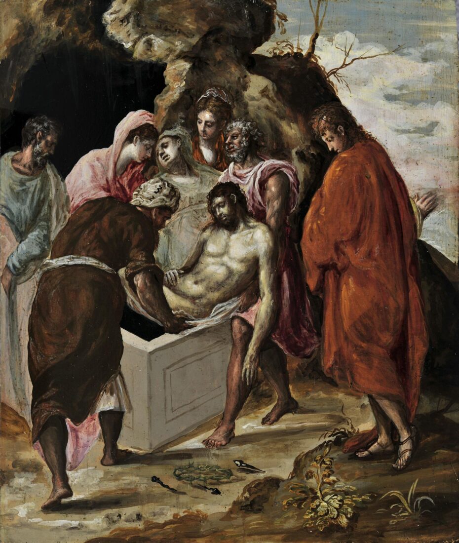 The Entombment of Christ - Theotokopoulos Domenicos