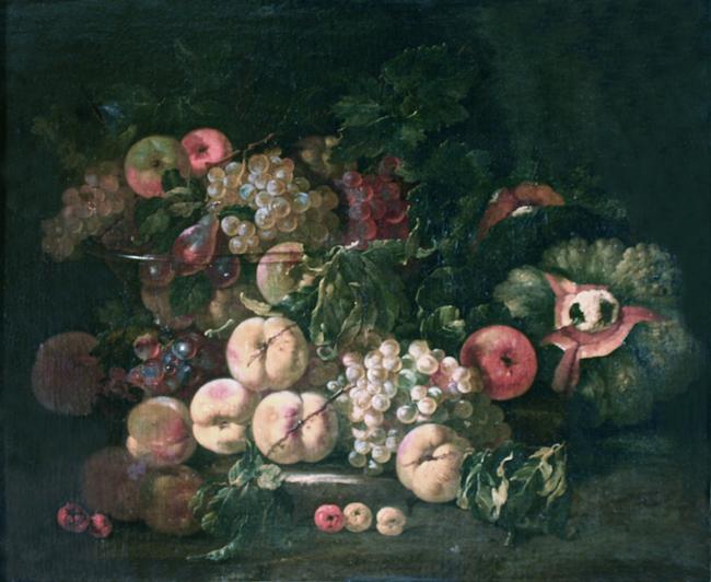 Still Life with Fruit - Roman School