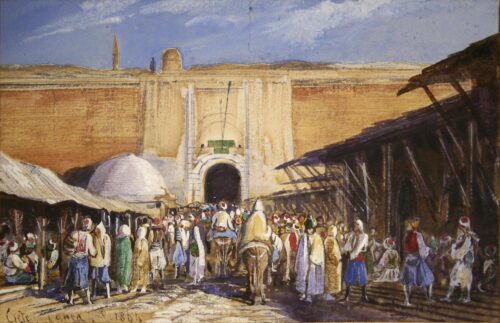 The Gate of Chania - Lear Edward