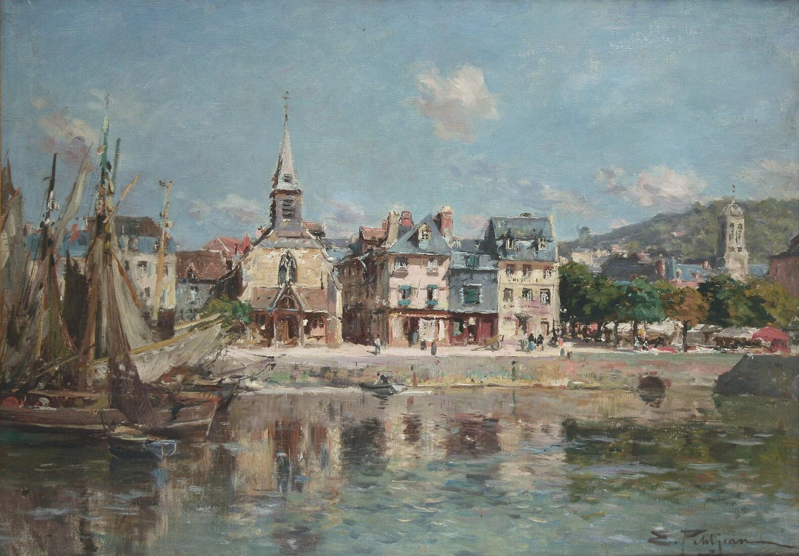 Quay - Petitjean Edmond-Marie