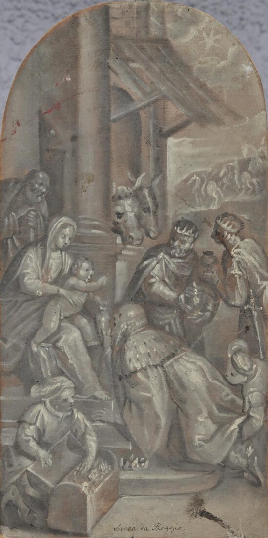 Adoration of the Magi - Ferrari Luca da Reggio