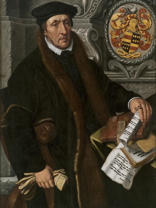 Portrait of Simon Marten Dircsz. - Aertsen Pieter