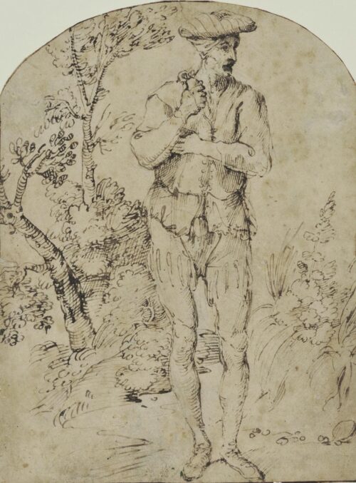 Peasant - Carracci Agostino