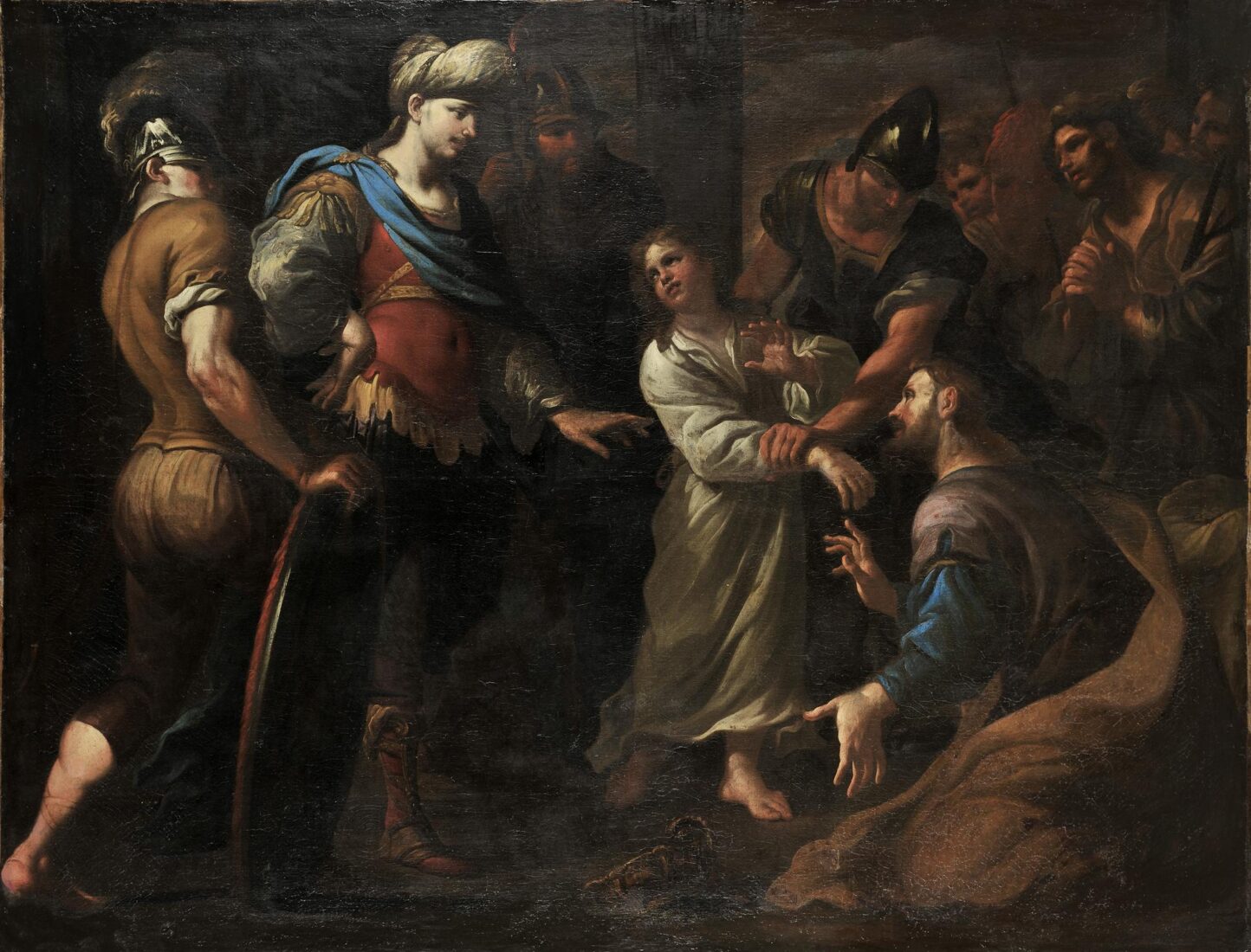 Joseph Being Sold by his Brothers - Genoa School
