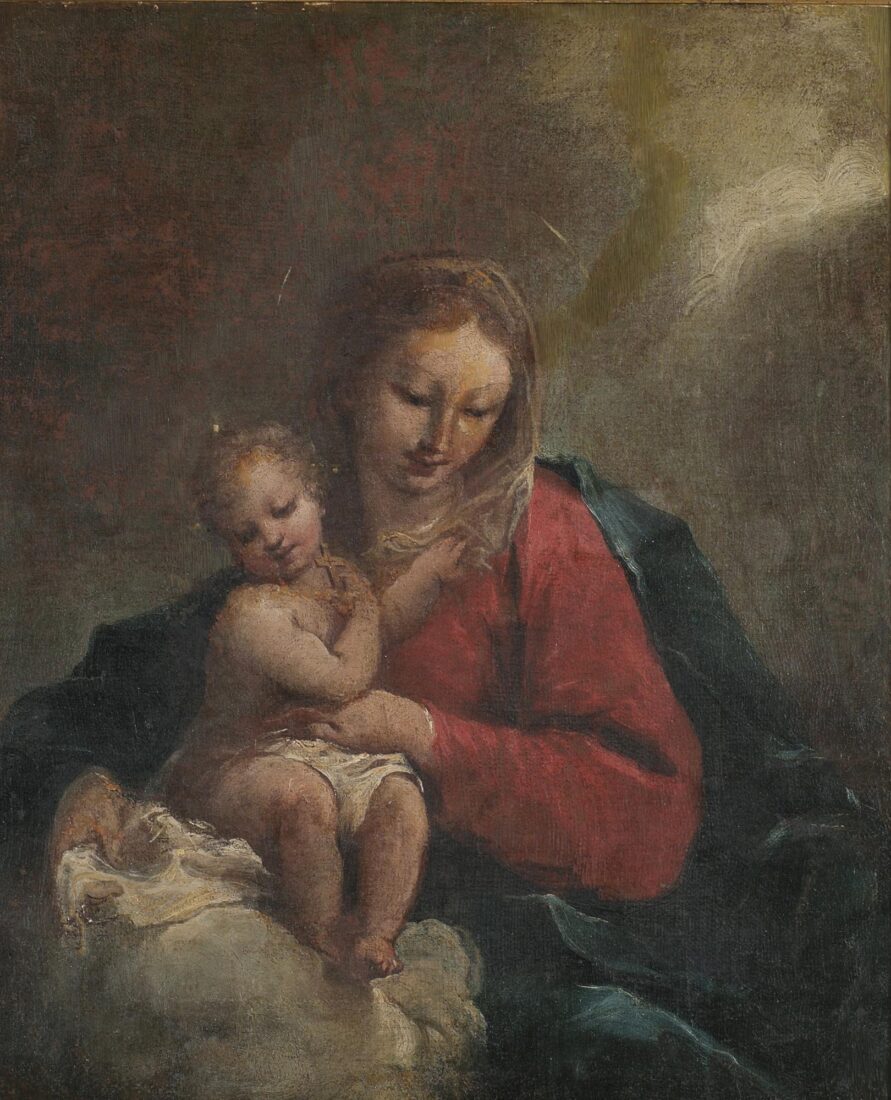 The Virgin Mary and the Infant - Guardi Gianantonio