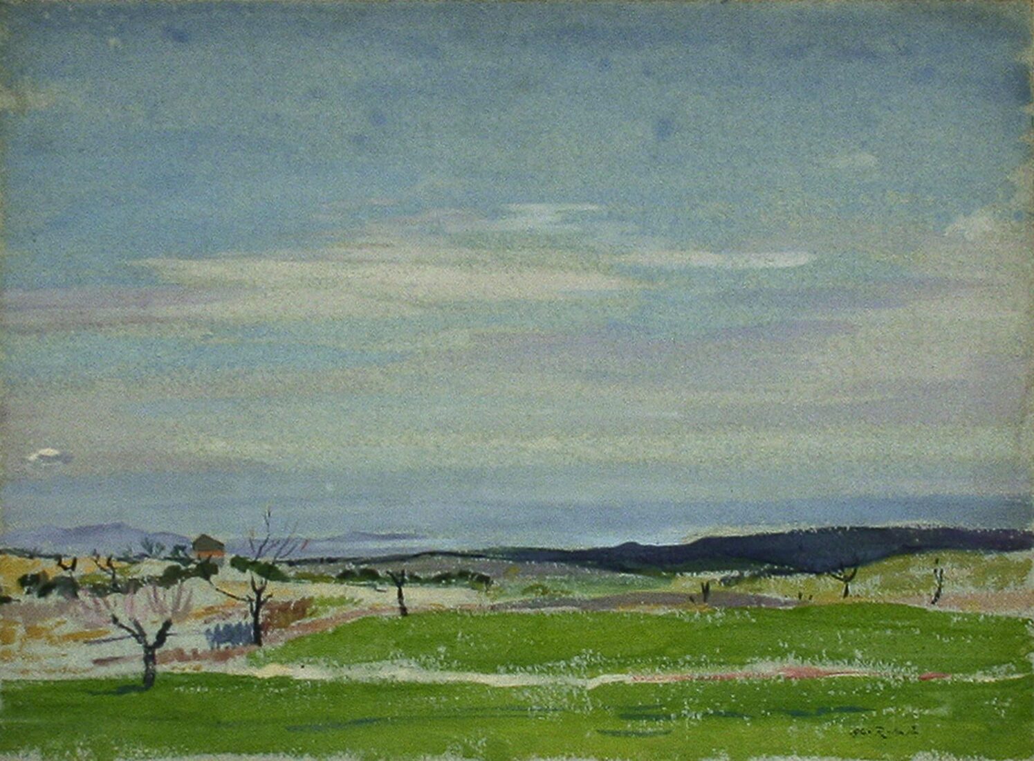 The plateau Napoleon - Rutherston Albert