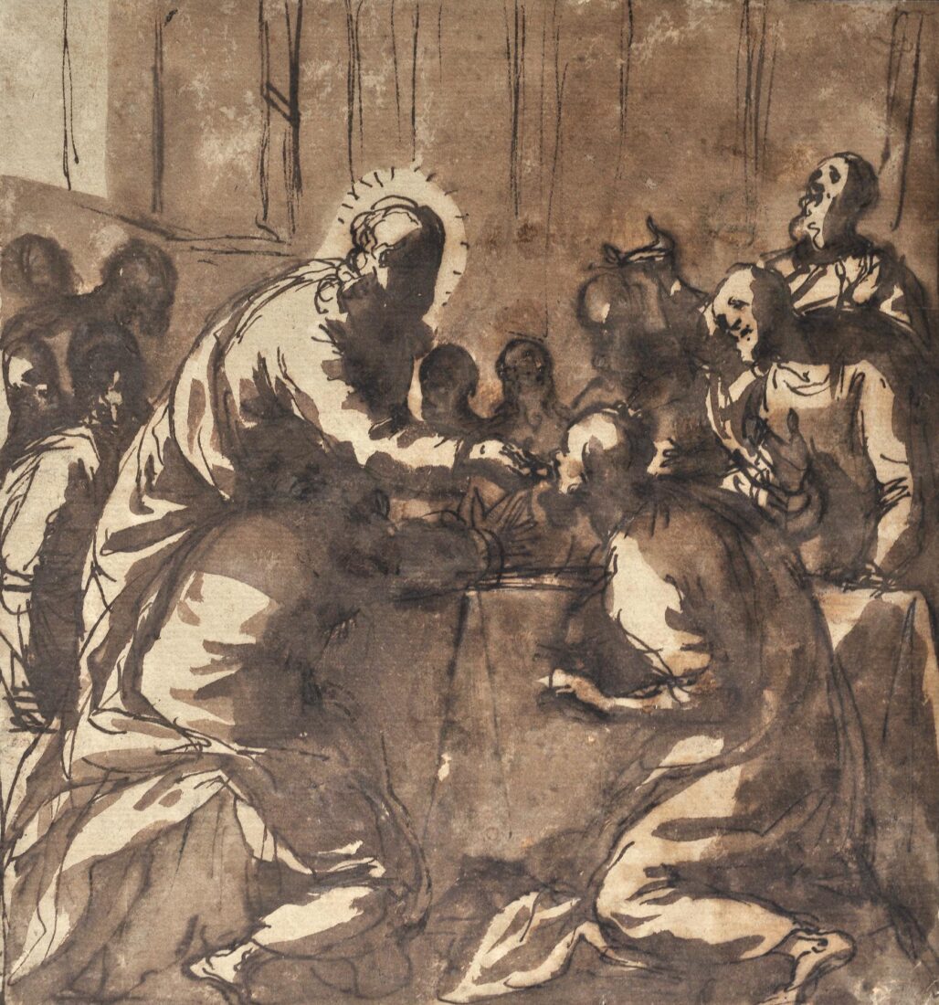 The Last Supper - Tintoretto Jacopo