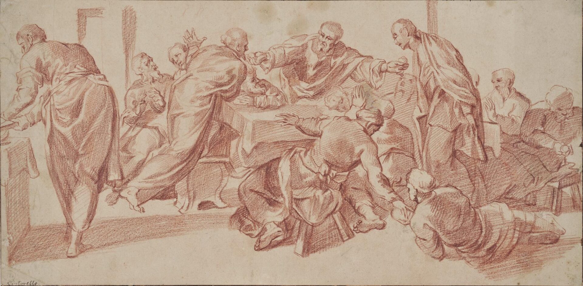 The Last Supper - Tintoretto Jacopo