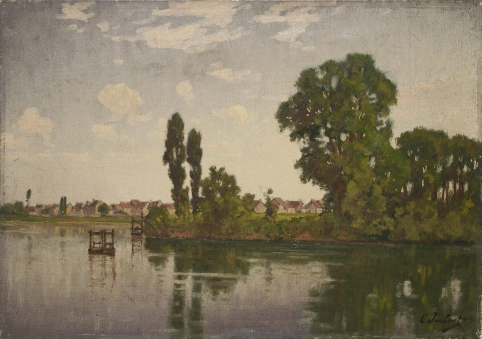 Landscape, River - Joubert Leon