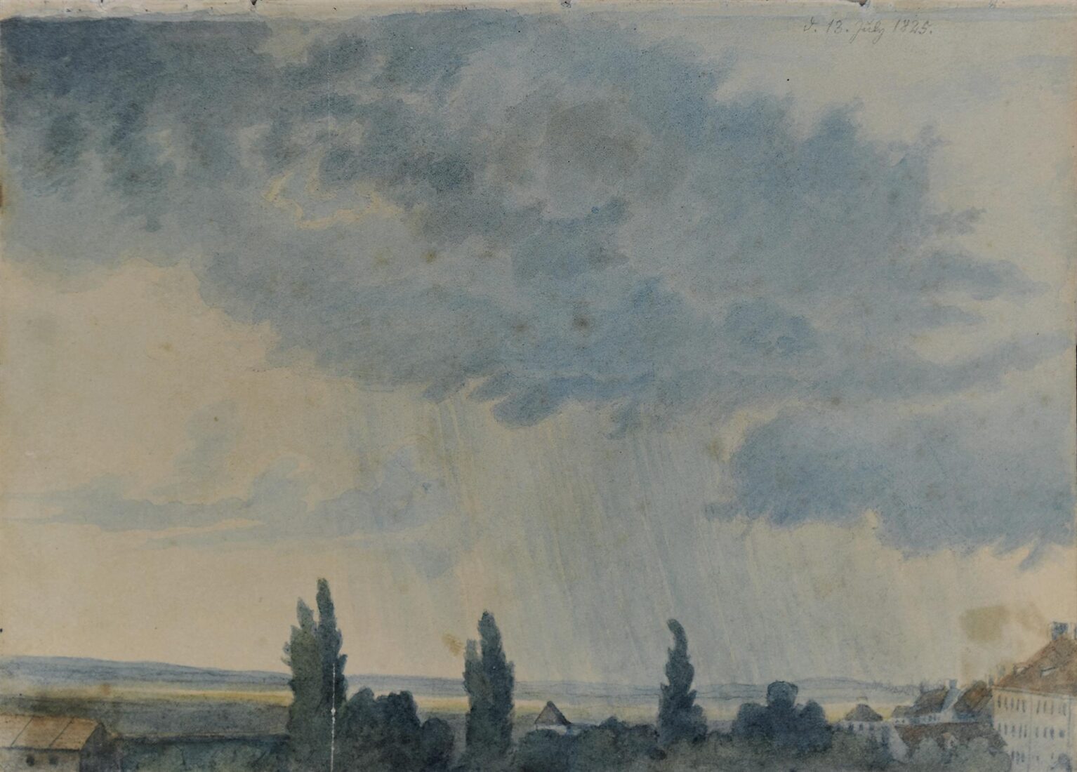 Bavarian Stormy Landscape - Krazeisen Karl