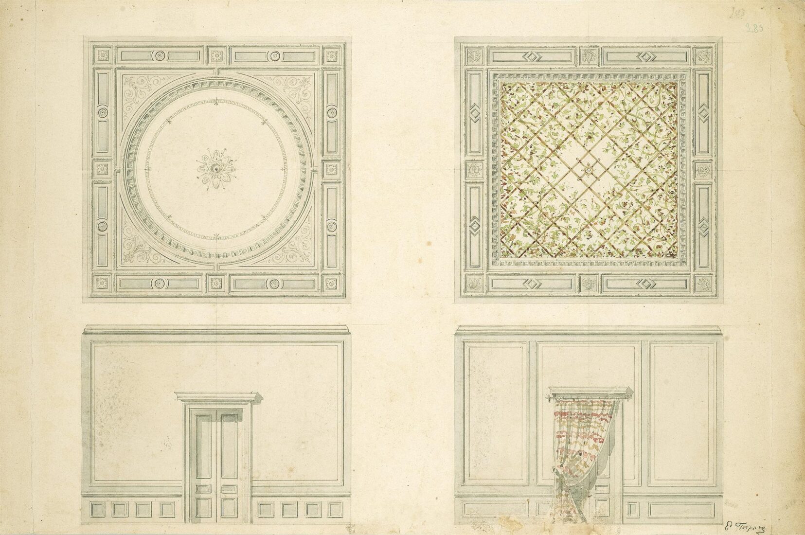 Inner Decorations for Ceilings and Walls - Ziller Ernst