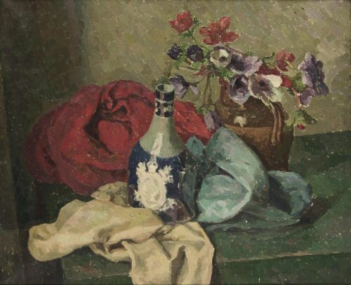 Still life with Windflowers - Rothenstein Michael