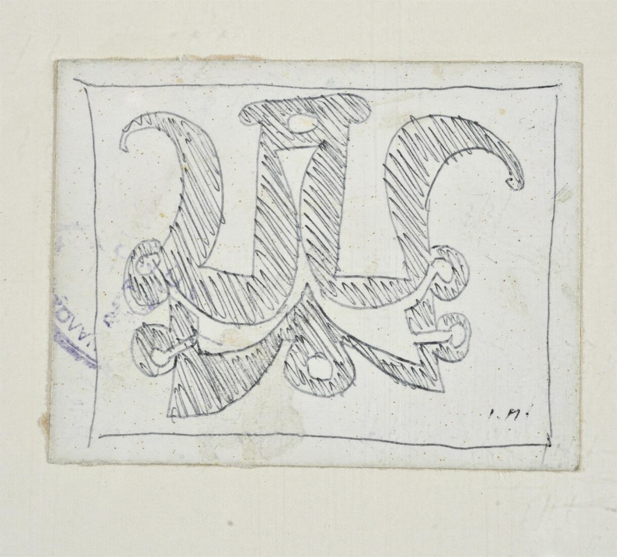 From the Series: “Preliminary Sketches and Notes” - Moralis Yannis