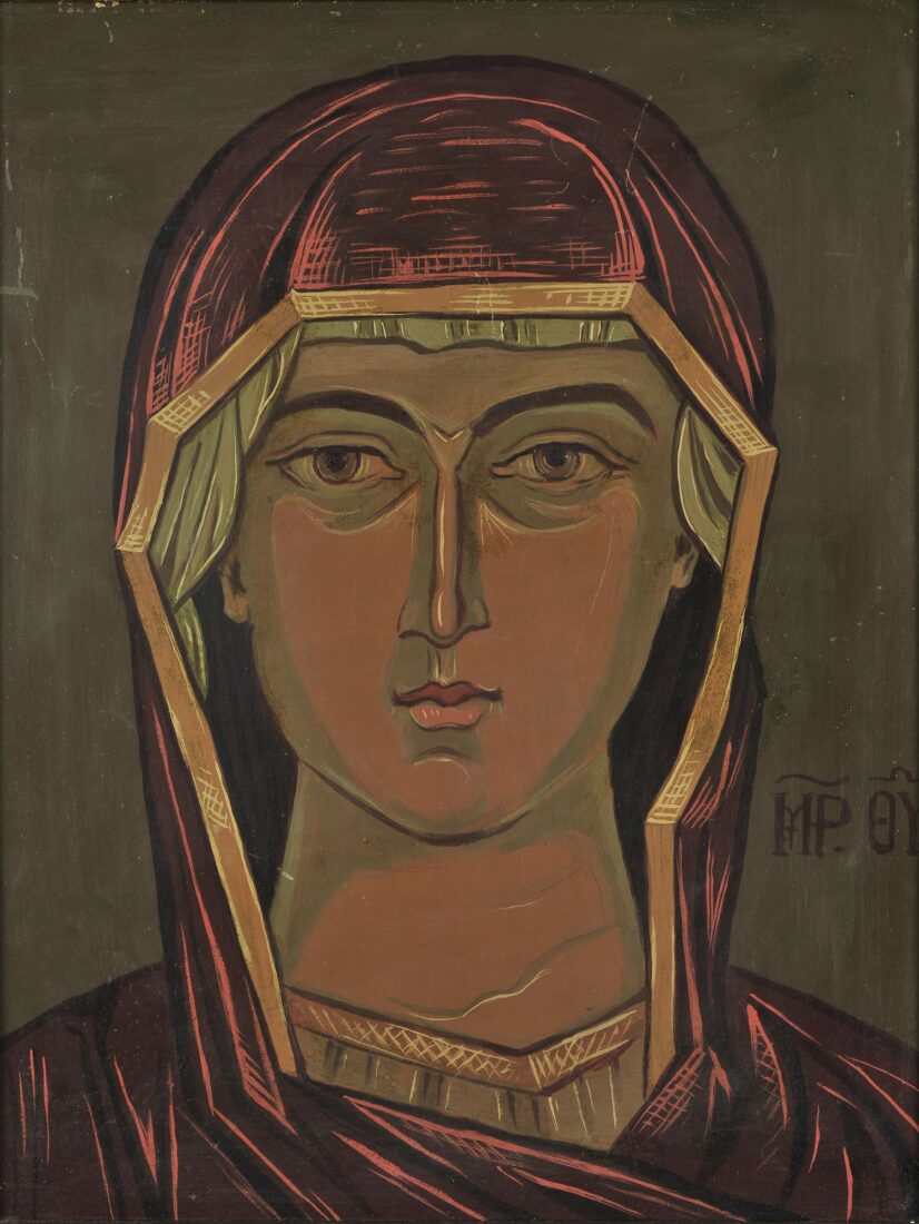 Virgin Mary (Mother of God) - Zepos Emmanouil