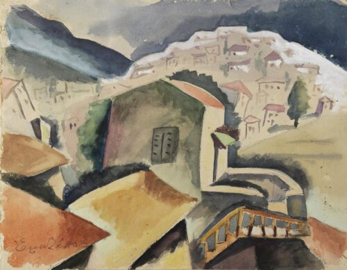 Village on the Mountains - Zepos Emmanouil