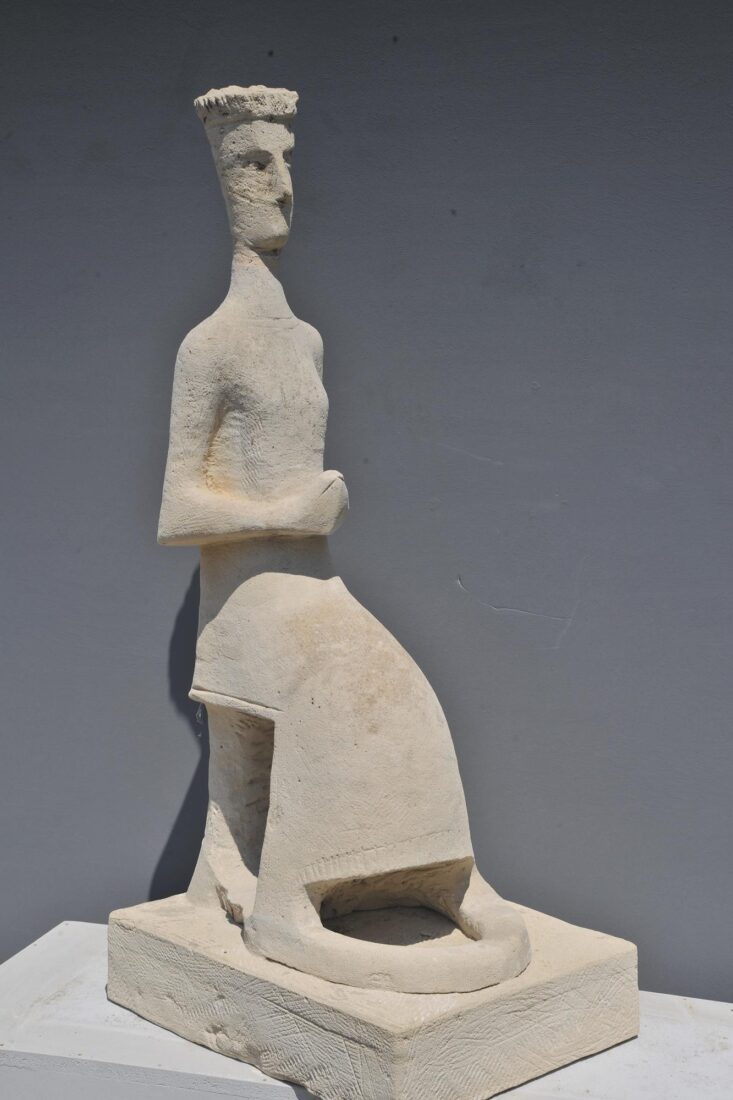 Καθιστή γυναικεία μορφή - Καπράλος Χρήστος