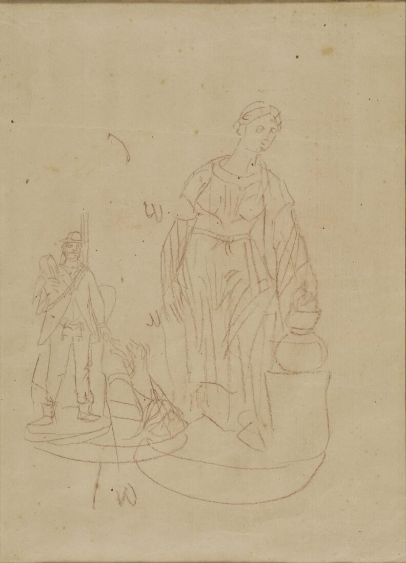 Hunter, Woman with a Jug - Chalepas Yannoulis