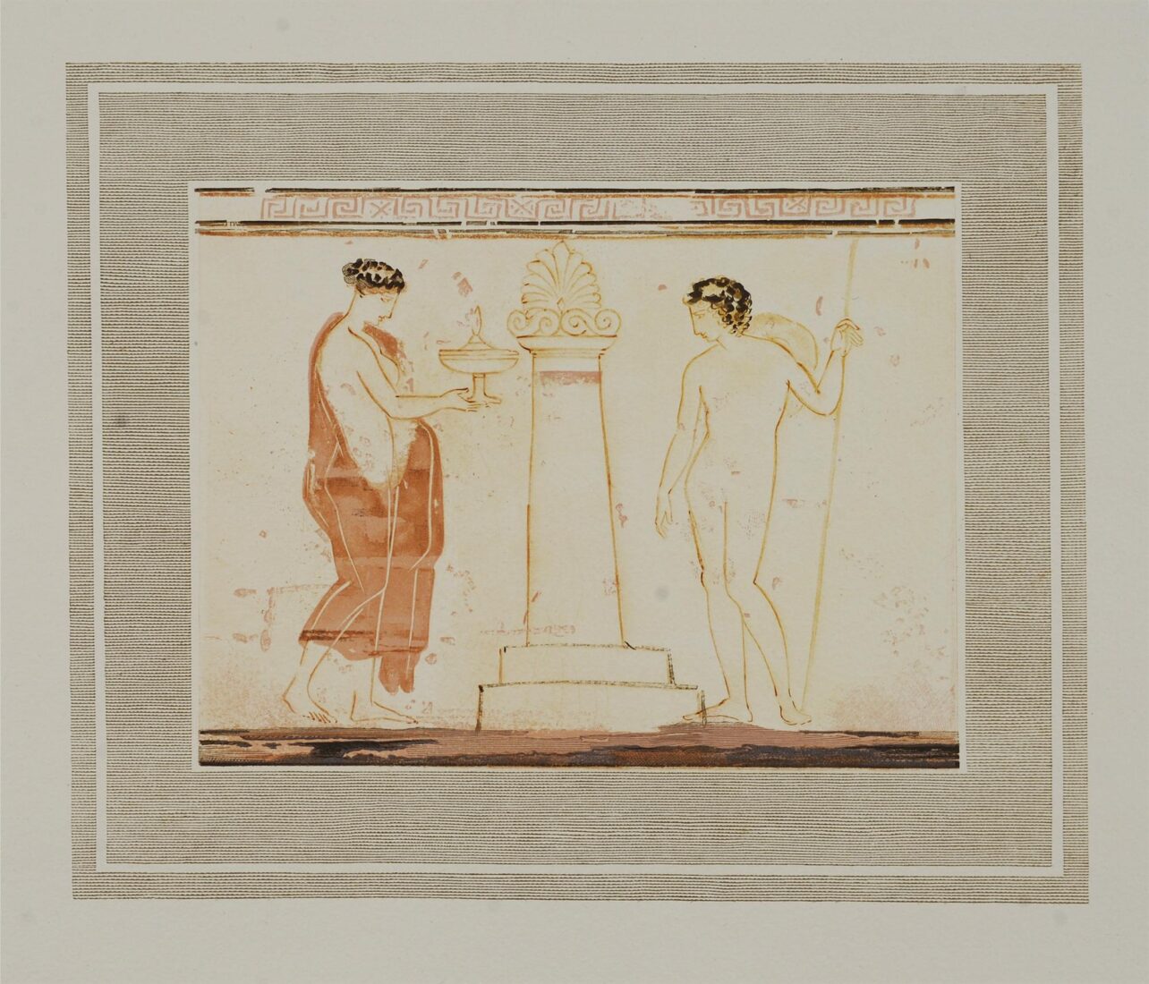 White Lekythos from the Μuseum of Athens - Kefallinos Yannis