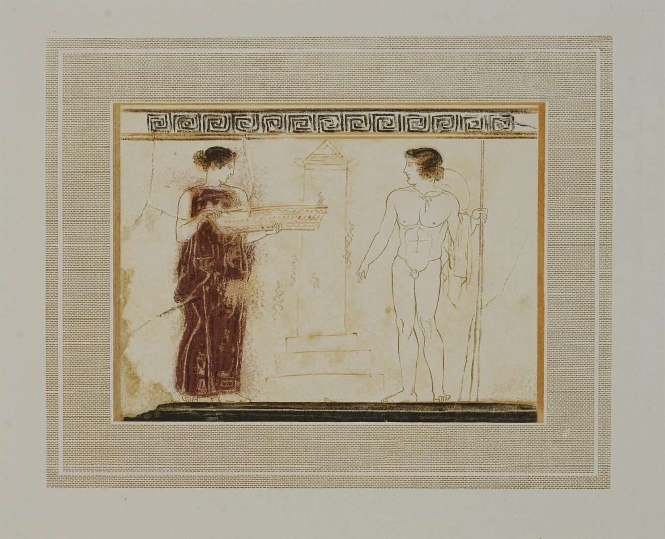 Λευκή λήκυθος του Μουσείου Αθηνών - Κεφαλληνός Γιάννης