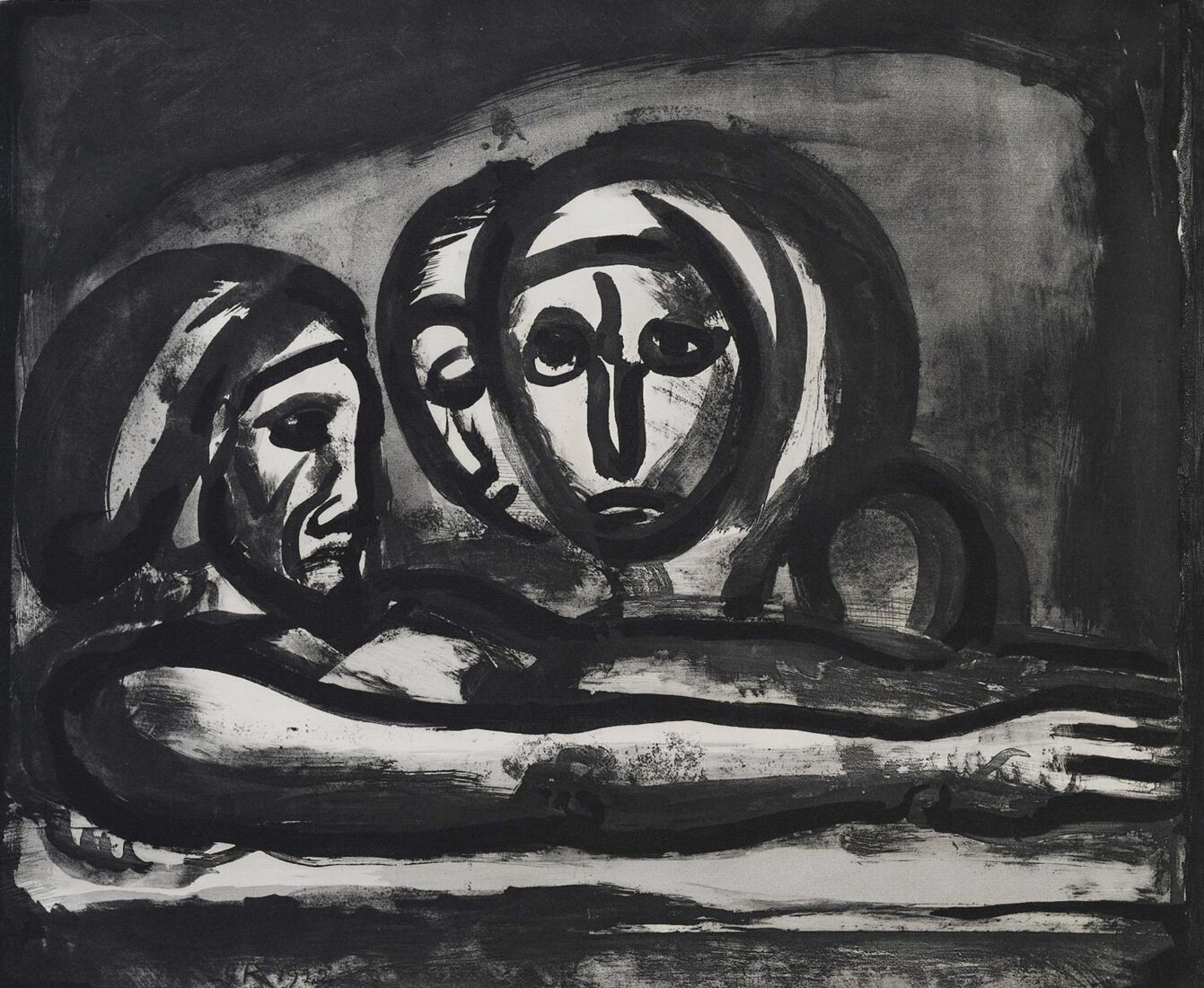 “Στην πρέσα το σταφύλι συνεθλίβη” - Rouault Georges