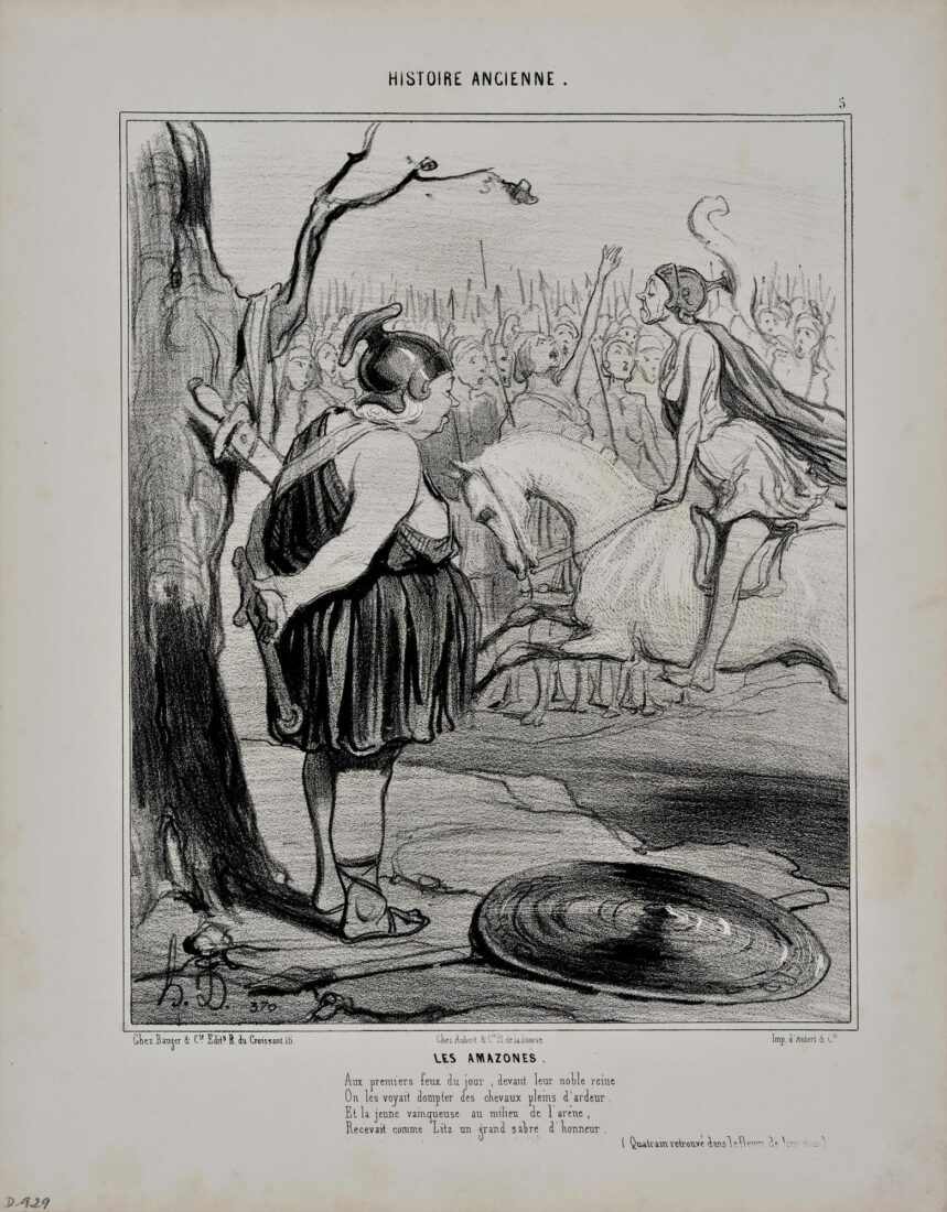 “The Amazones” - Daumier Honore
