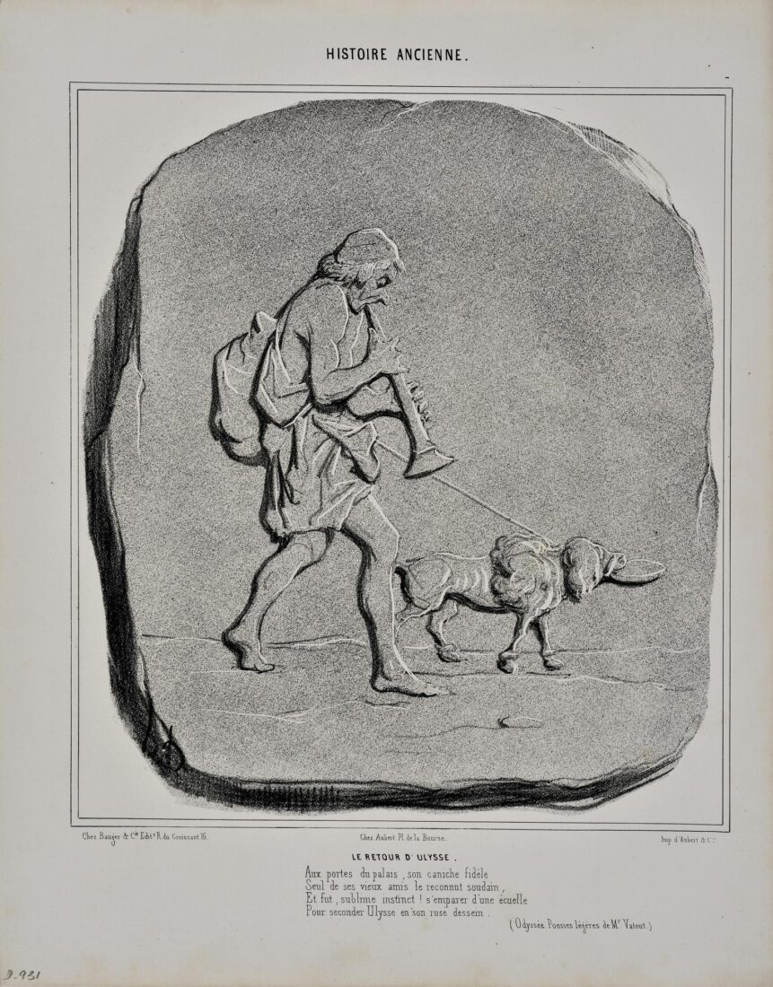 “Η επιστροφή του Οδυσσέα” - Daumier Honore