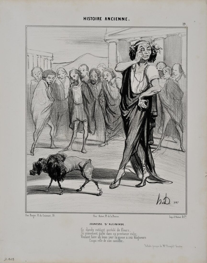 “Η νεότητα του Αλκιβιάδη” - Daumier Honore