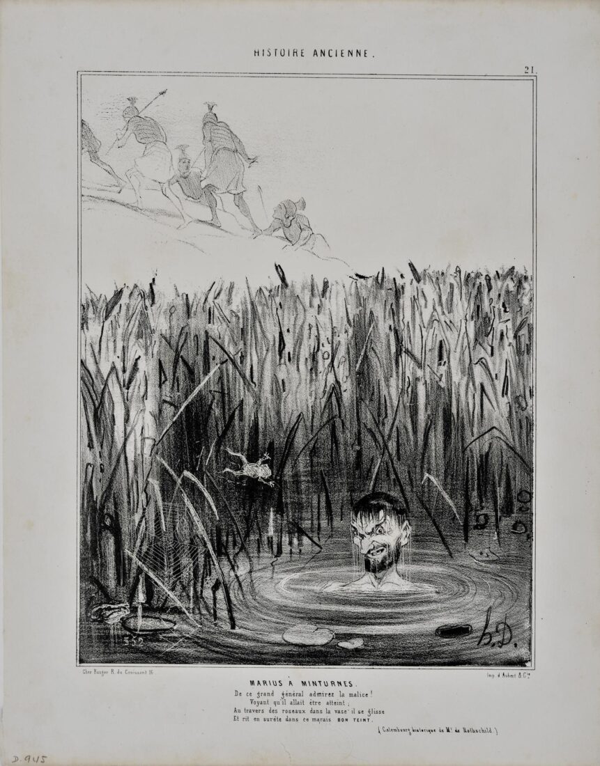“O Μάριος στη Μιντούρνη” - Daumier Honore