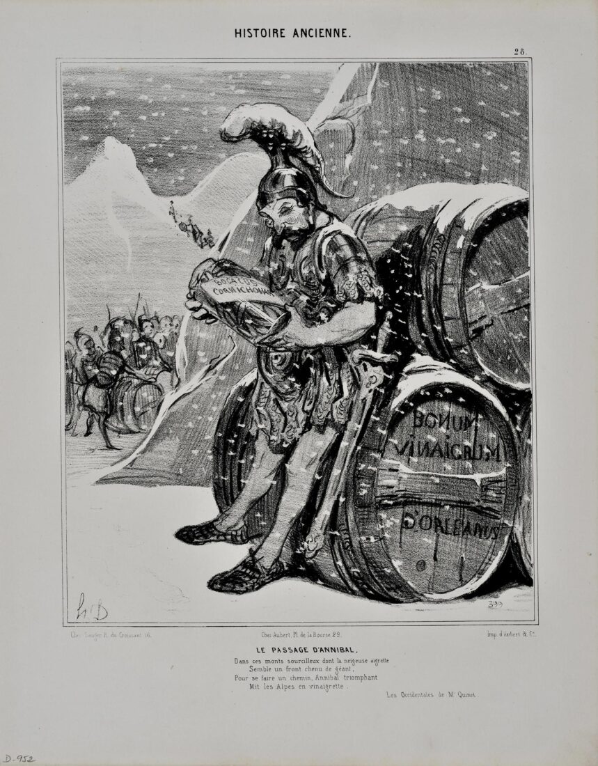 “Hannibal’s crossing” - Daumier Honore