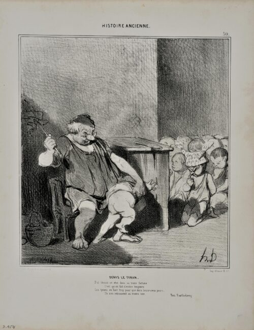 “Διονύσιος ο Τύραννος” - Daumier Honore