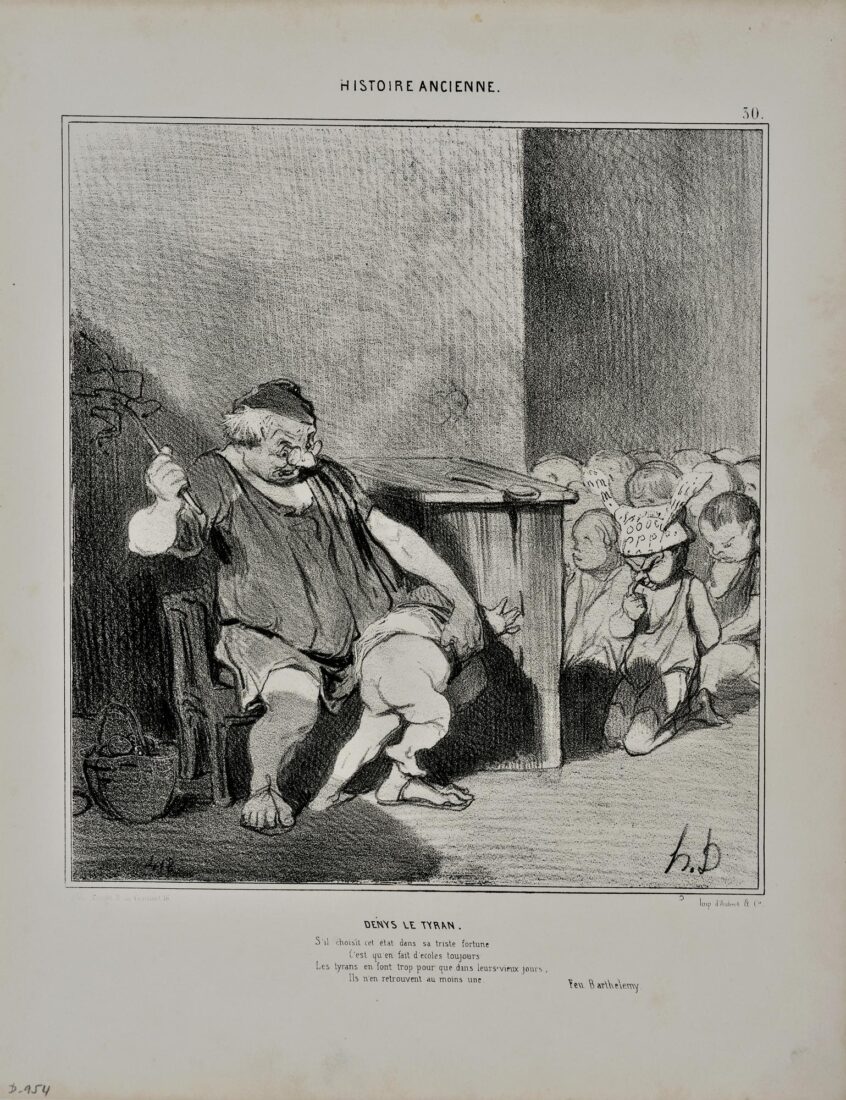 “Διονύσιος ο Τύραννος” - Daumier Honore