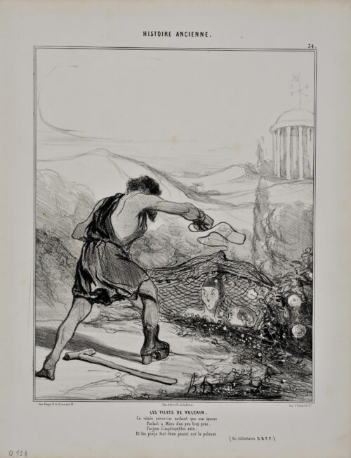 “Τα δίχτυα του Ήφαιστου” - Daumier Honore