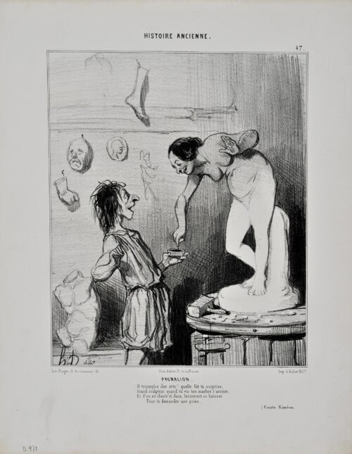 “Pygmalion” - Daumier Honore