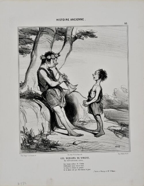 “Οι βοσκοί του Βιργίλιου” - Daumier Honore