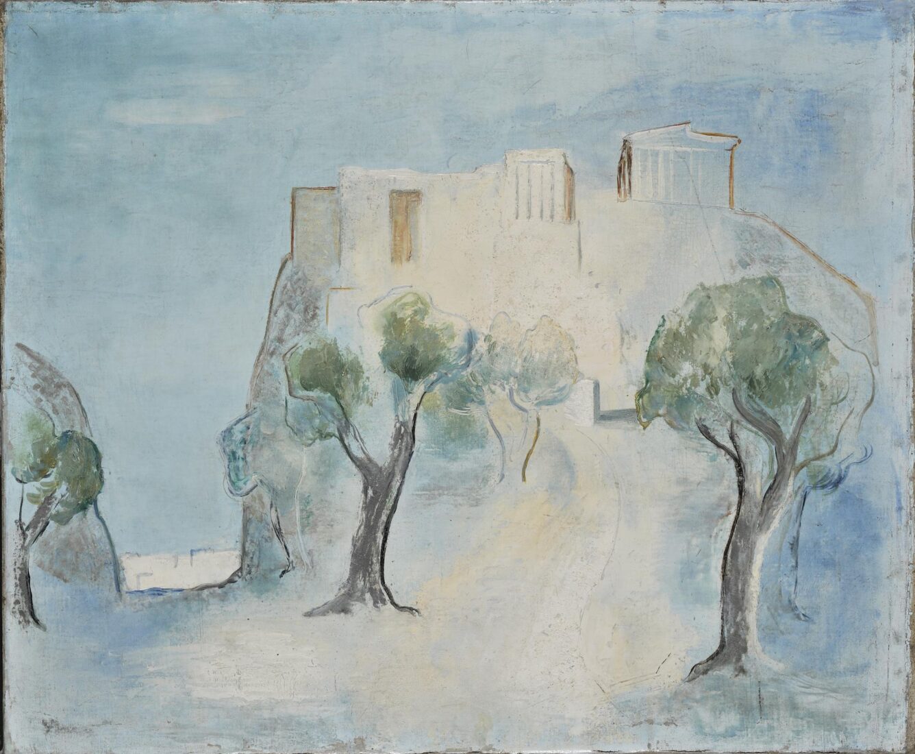 Landscape with the Acropolis - Steris Yerassimos