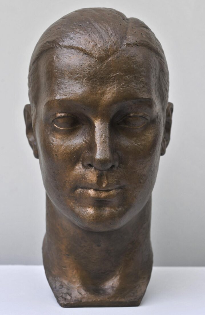 Head of a Young Man (self-portrait) - Perantinos Nikos