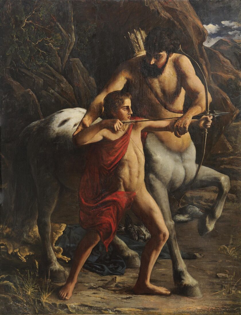 Chiron and Achilles - Doukas Ioannis