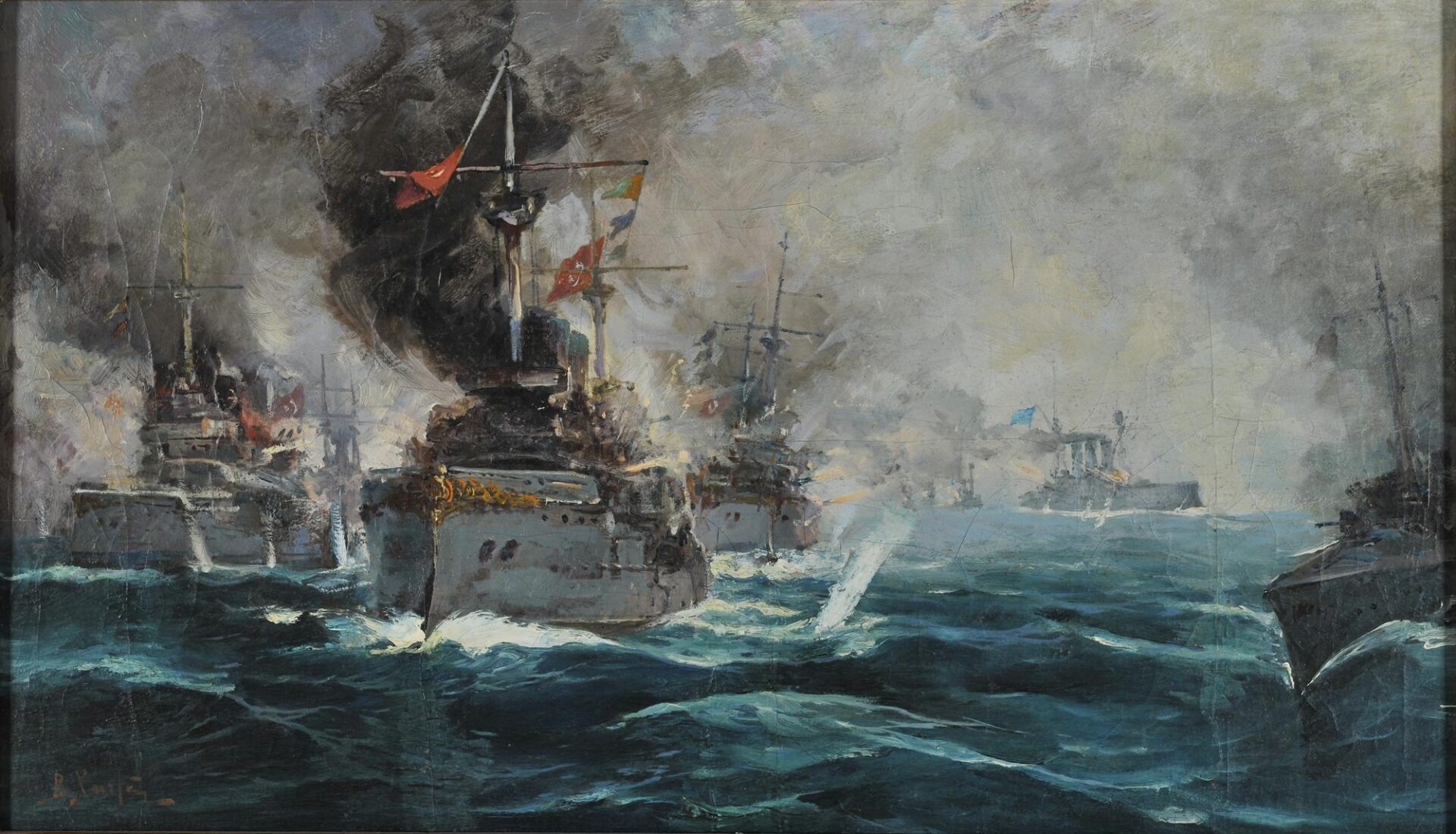 The Naval Battle of Elli - Chatzis Vasileios