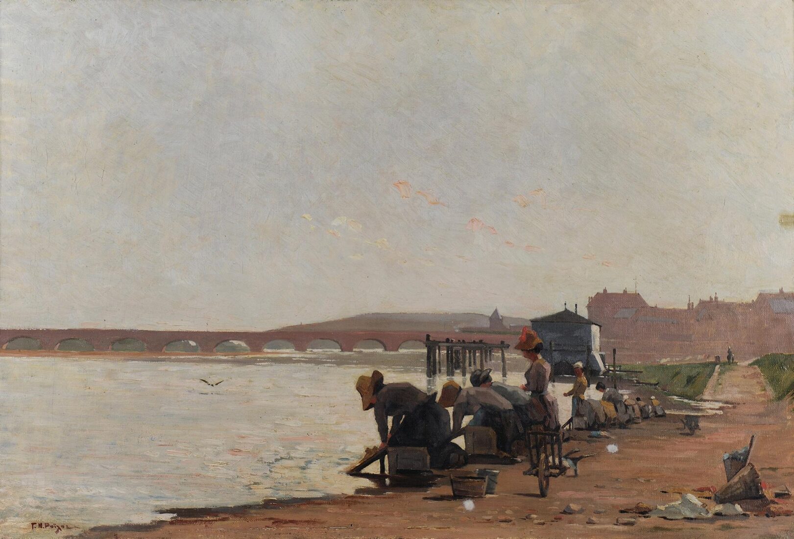 Washerwomen in Venice - Roilos Georgios