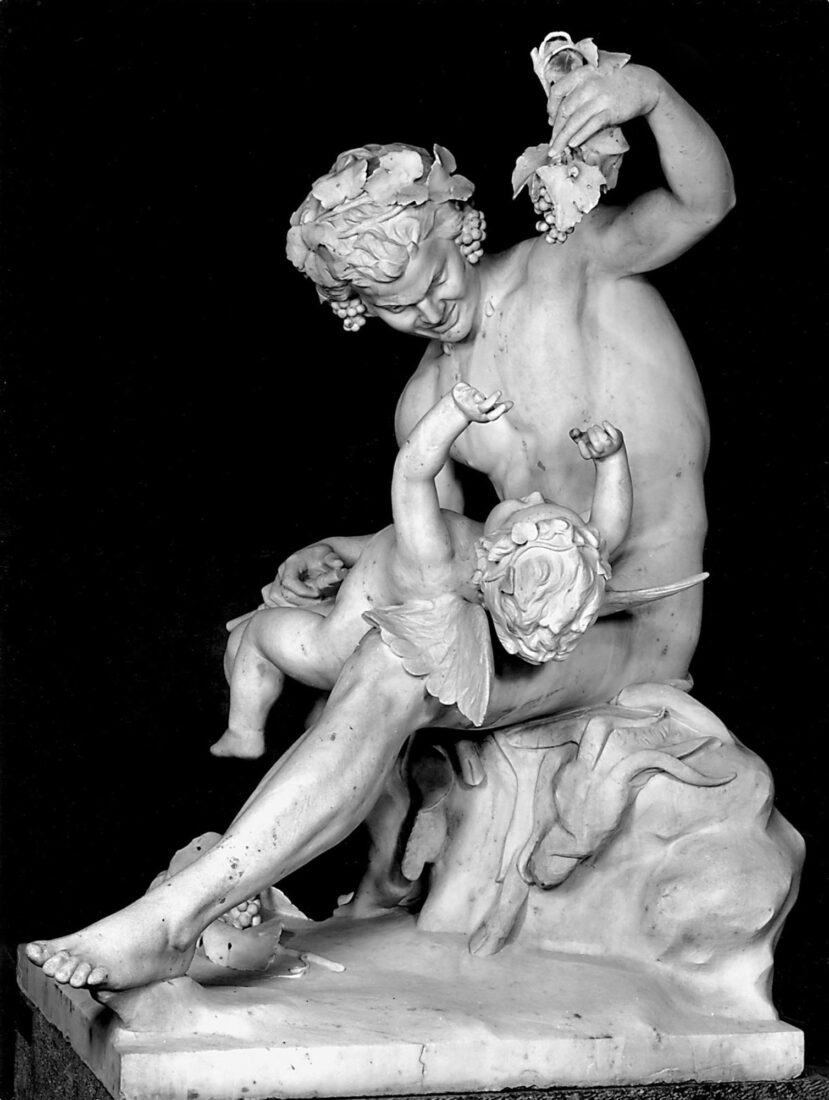 Satyr Playing with Eros - Chalepas Yannoulis