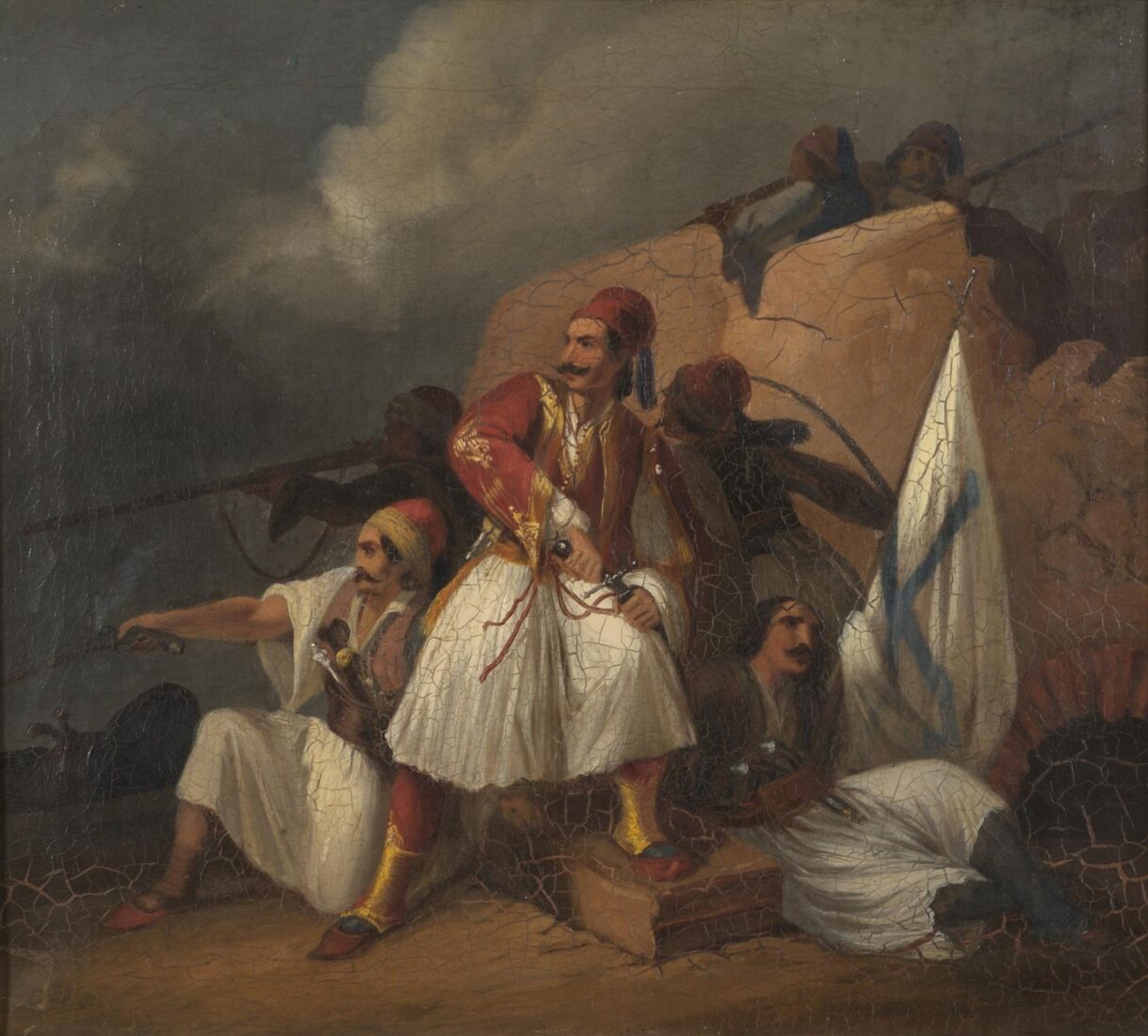 War Scene - Vryzakis Theodoros