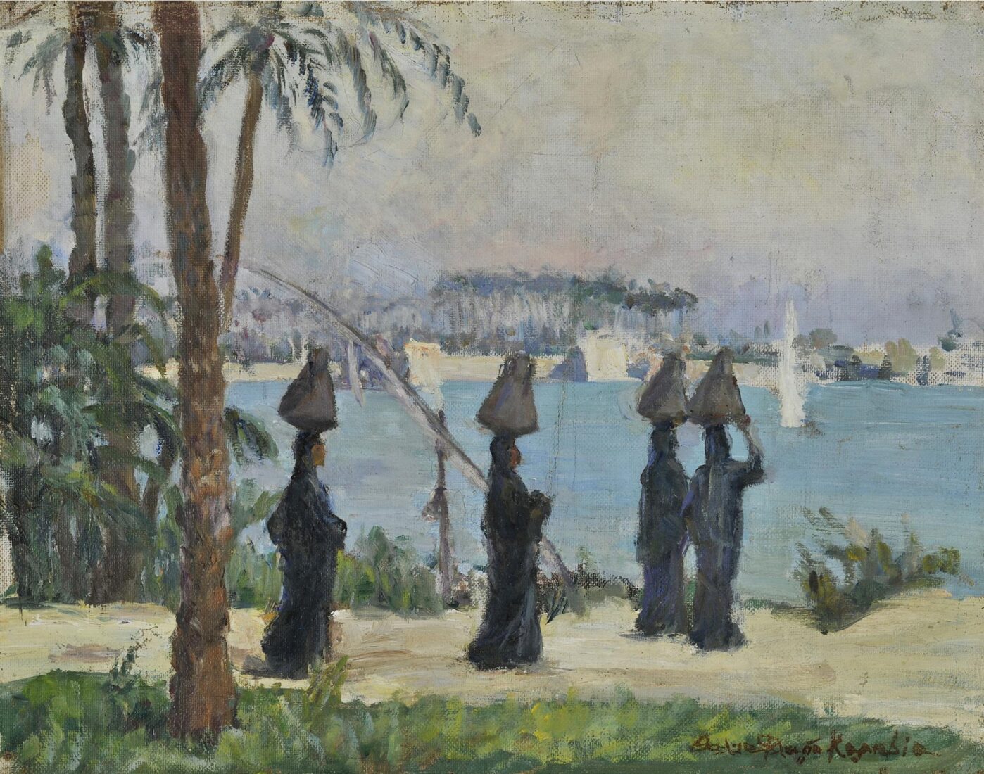 Water-Carriers on the Nile - Flora Karavia Thaleia