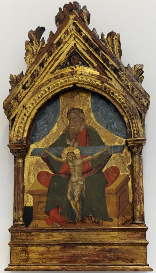 The Holy Trinity - Veneziano Marco, attributed