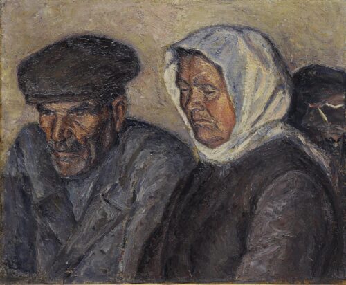 A German Peasant Couple - Zairis Emmanuel