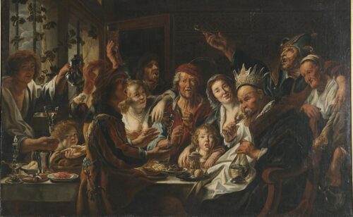 The Feast of the Epiphany - School of Jacob Jordaens