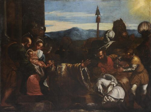 The Adoration of the Magi - Veronese Paolo, after