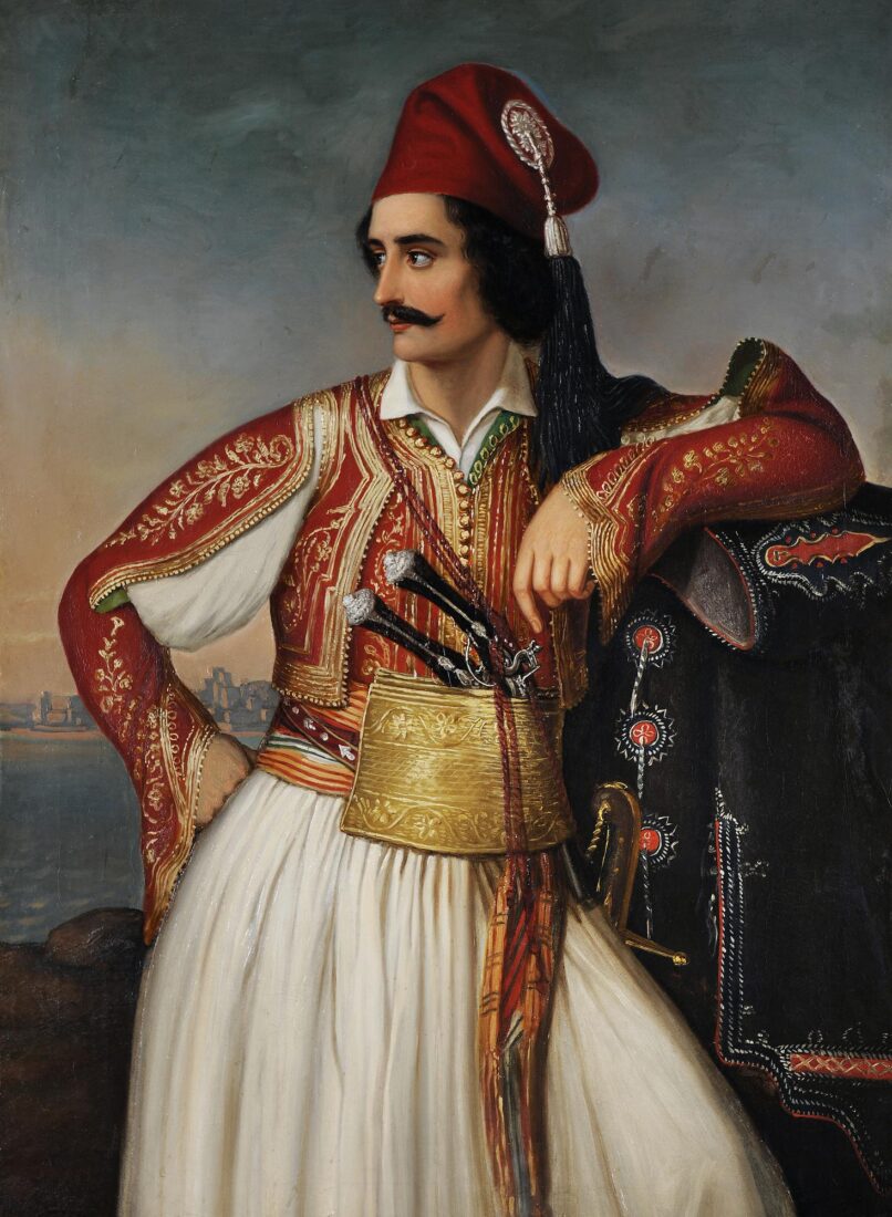 Portrait of Anagnostopoulos - Vryzakis Theodoros