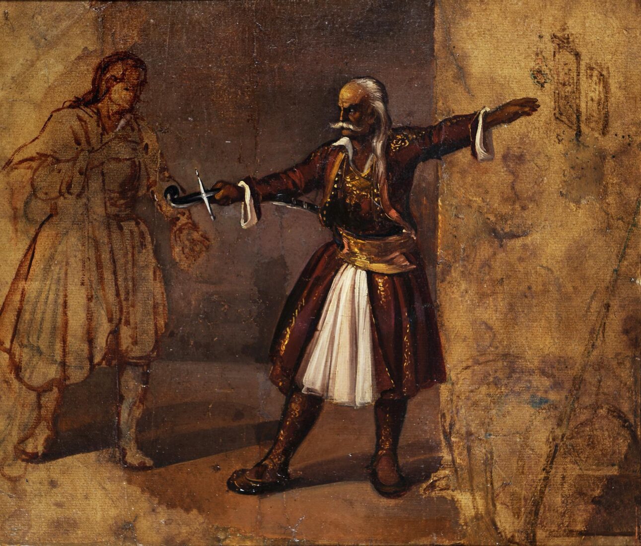 Kolokotronis Puts his Son under Oath - Tsokos Dionysios